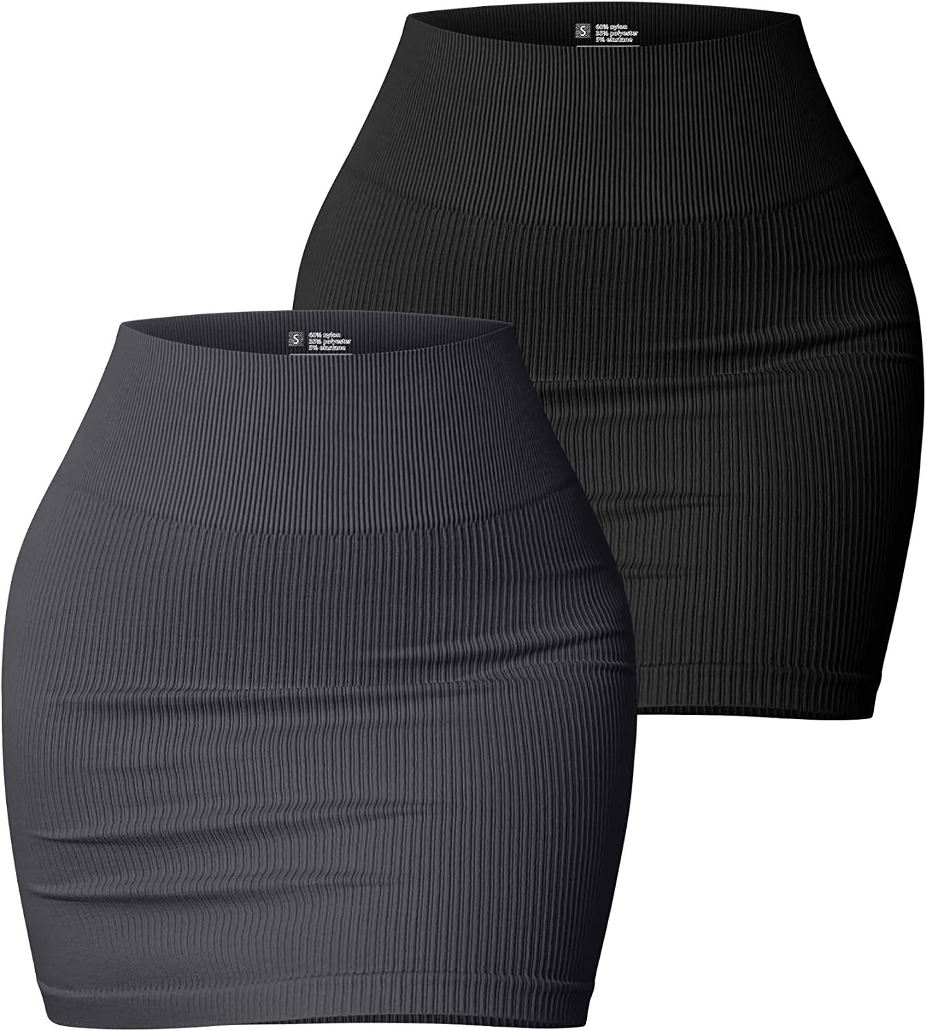 Summer Simple Style Solid Color Spandex Polyester Above Knee Skirts display picture 2