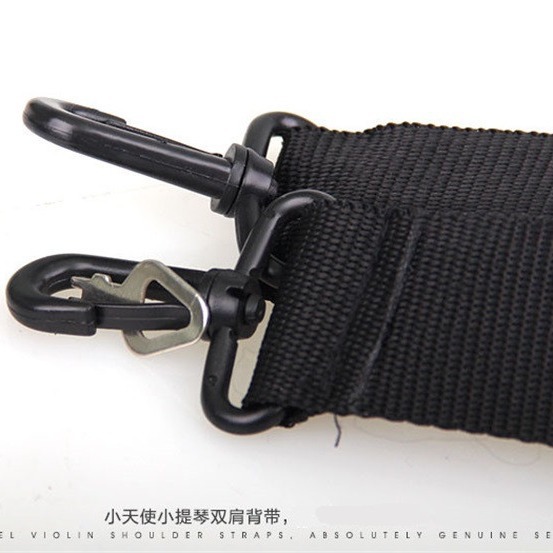 Correa de hombro Correa violín caja violonchelo bolsa caja trasera doble correa de hombro almohadilla de hombro ensanchado bajo violín guitarra
