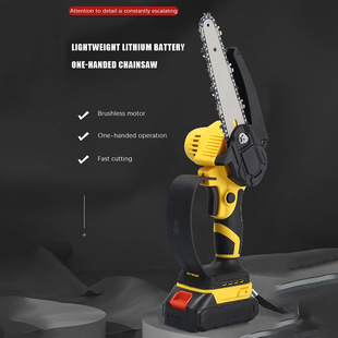 Cross-Border Mini Handheld Saw Lithium Electric Saw for Daily Household Use Small Logging One-Handed Saw Outdoor Logging Pruning Saw Wholesale