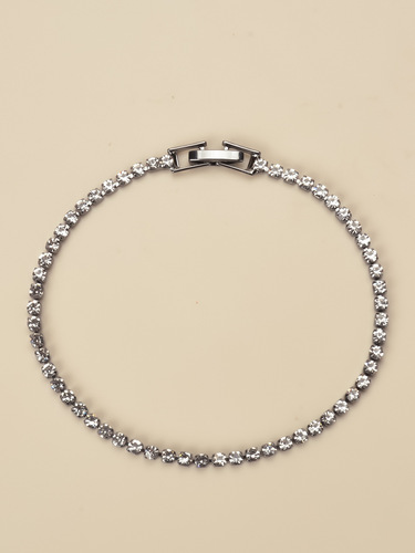 Korean Style Fashion Colorful Fine Diamond Bracelet for Women, Versatile and Personality Bracelet Manufacturer Wholesale