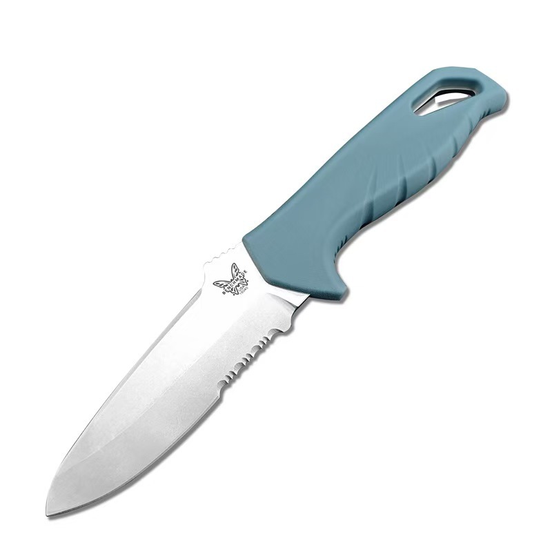跨境新品Benchmade蝴蝶18040小直刀户外刀具高硬度锋利露营小刀具|undefined