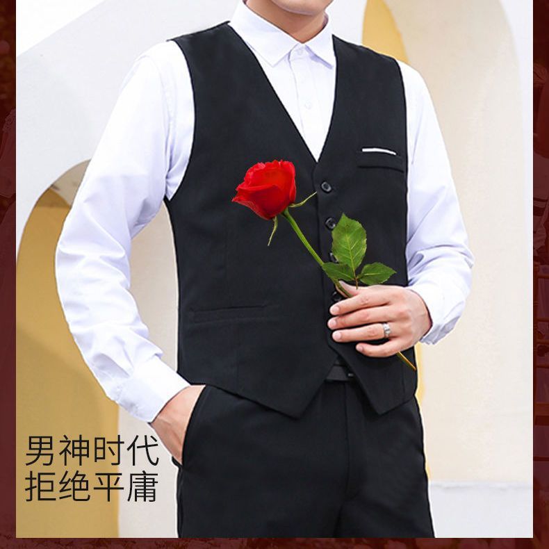 迎亲礼服新郎西式背带套装伴郎服兄弟装西裤男士衬衫结婚衣服合唱|undefined