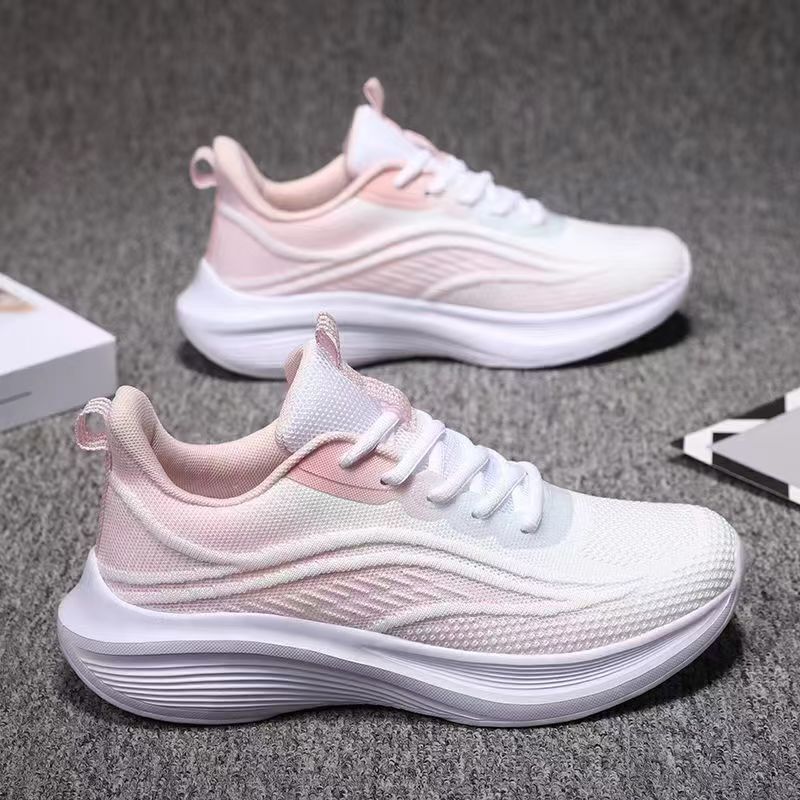 Brand Women's Shoes sneaker Women's Summer New Arrival Running Shoes Shock Absorbing Shoes Soft Sole Mesh Casual Shoes Breathable Running Shoes