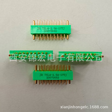 弯插式插头TSL4-2.54-9TJW锦宏牌TSL4系列印制板矩形连接器