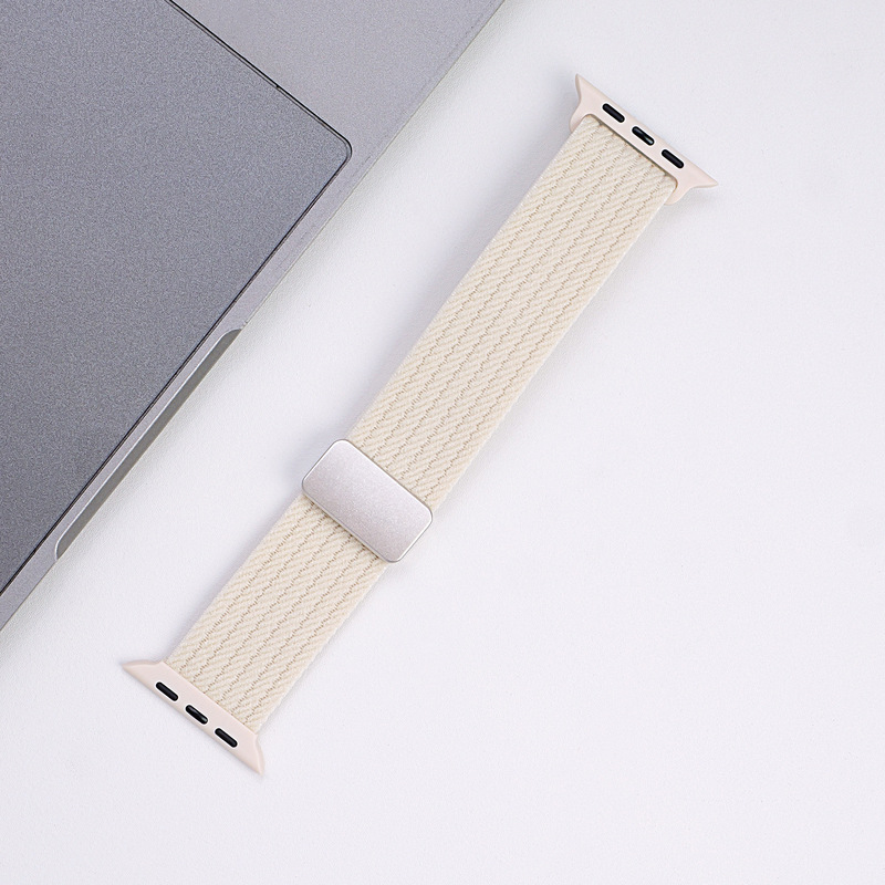 适用苹果applewatchS10降落伞扣条纹iwatch8/9/10智能手表带腕带|undefined