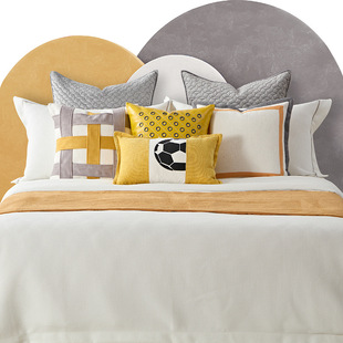 Model Room Kidsren's Soft Bedding Multi-Piece Set Modern Real Estate Furniture Store Exhibition Hall Youth Bedding Set