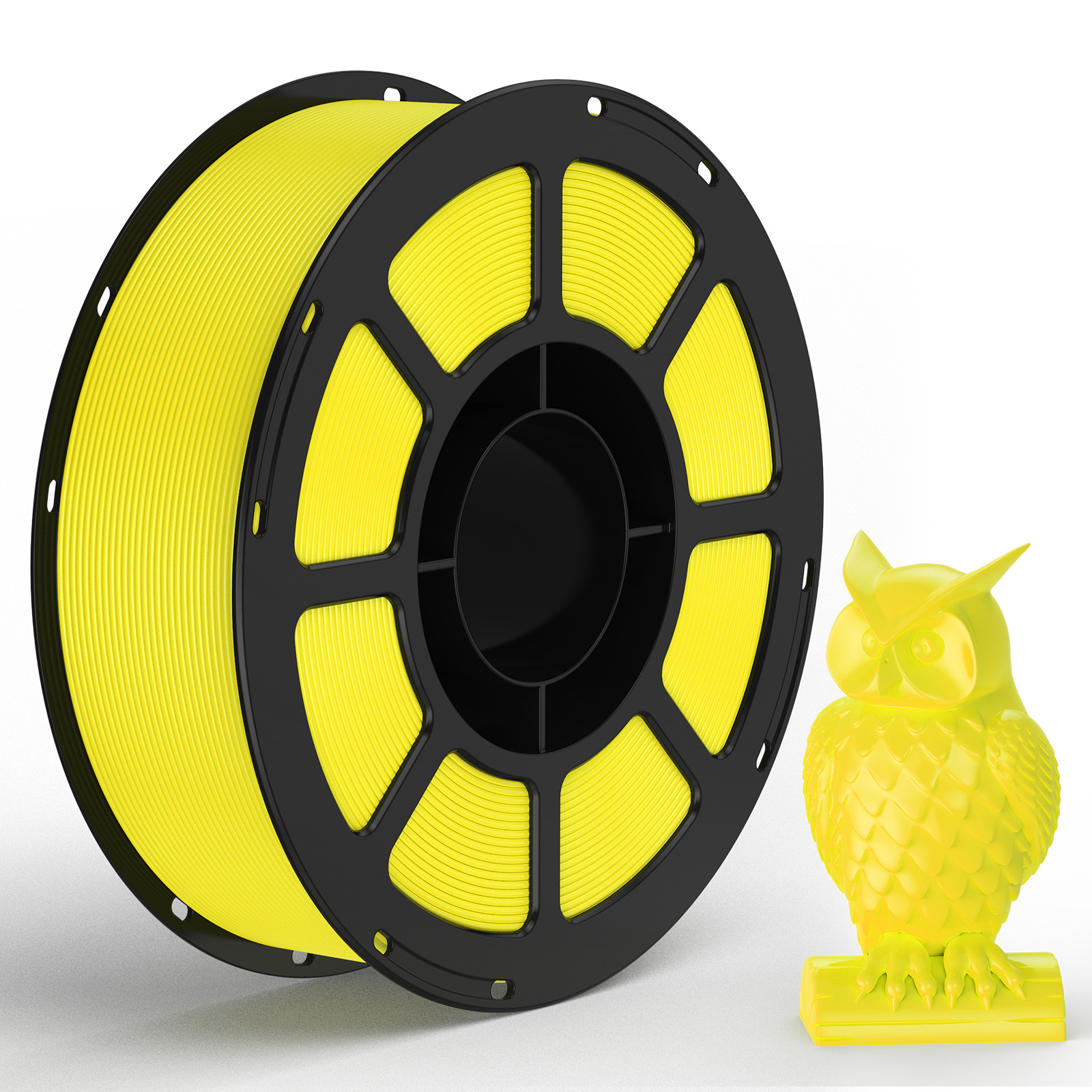 Coredi 3D Printer PETG Material consumible Impresión de alta velocidad 1,75 mm Cinta plana limpia degradable 1KG
