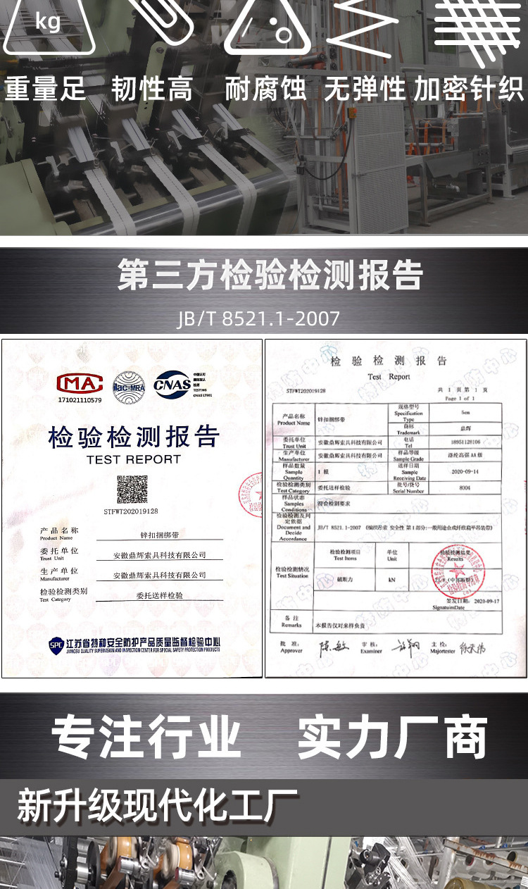 2.5CM 3.8CM 5CM High-Strength Polyester Lashing Strap