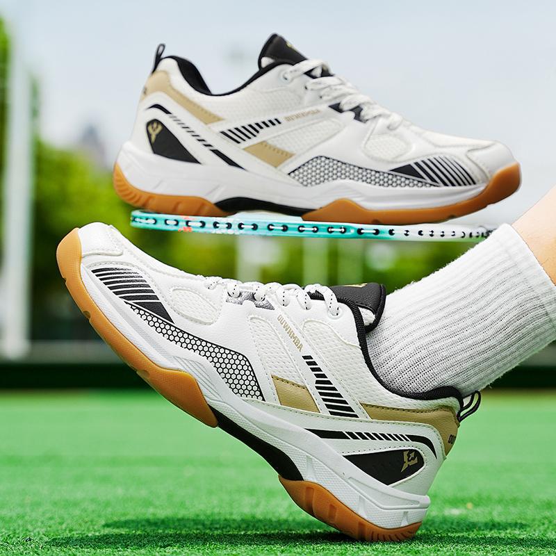 Volleyball Shoes, Professional Sports Shoes, Men's Non-Slip Shock-Absorbing Sneakers, Breathable and Wear-Resistant Tendon Sole Volleyball Competition Training Shoes