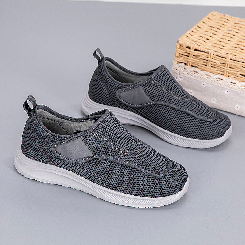 Zapatos de verano ultraligeros zapatos de papá y mamá zapatos para hombres ensanchados zapatos de pies hinchados zapatos casuales especiales para ancianos image 8