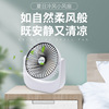 Fan household dormitory wholesale USB Rechargeable Mini small-scale Wind power Office Mute desktop Electric fan