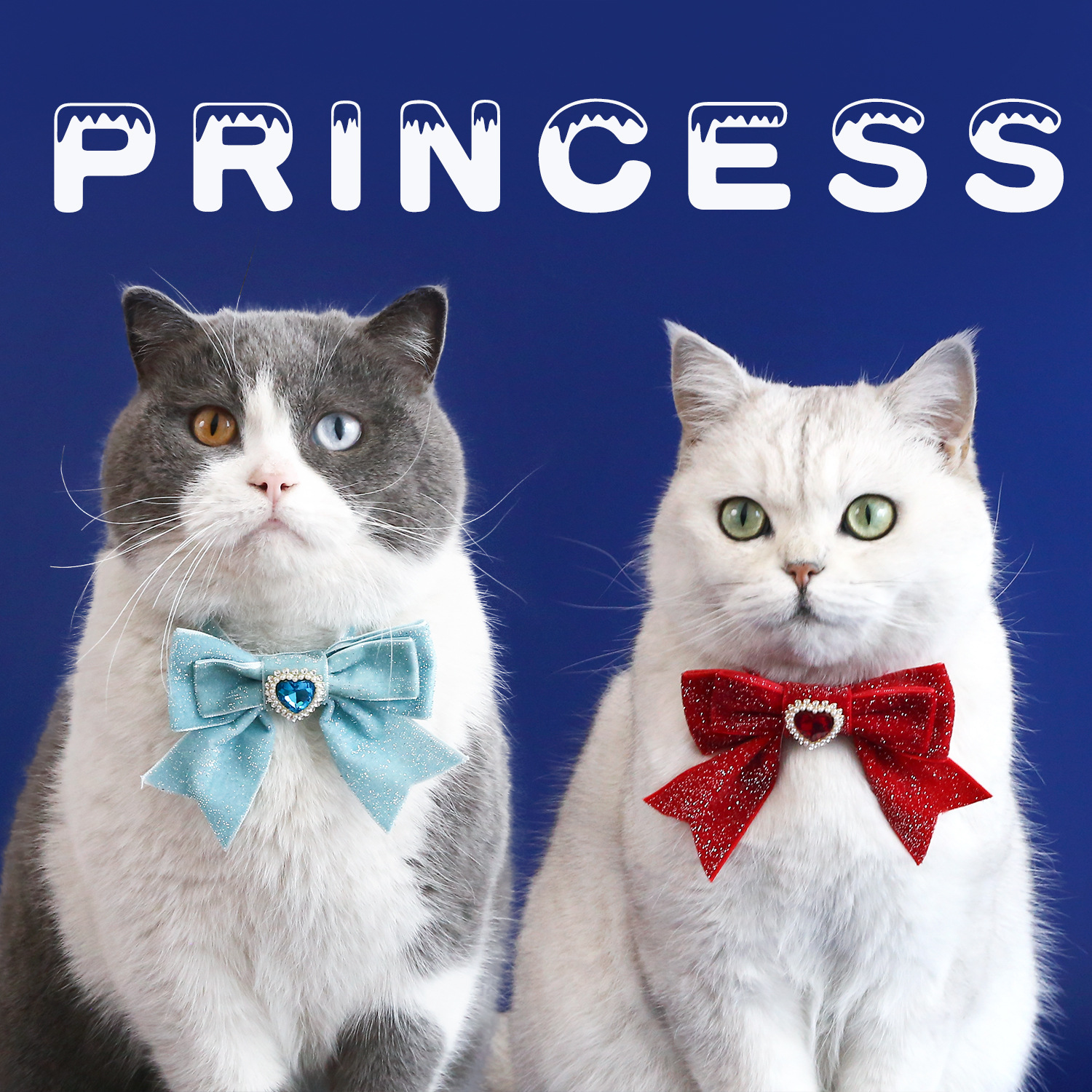 Pet amor seda collar de arco de perlas gemas ajustable corbata de plata accesorios de cumpleaños de perros gatos