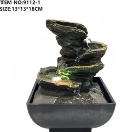 树脂工艺品;流水摆件;金属工艺品