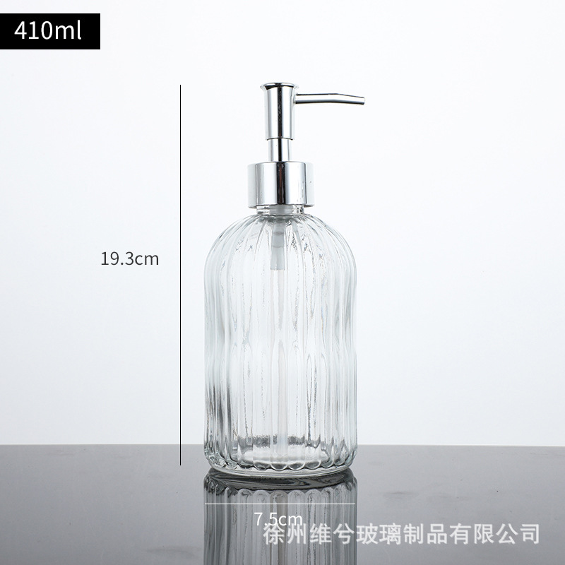 410ml de grano vertical; Transparencia; vidrio