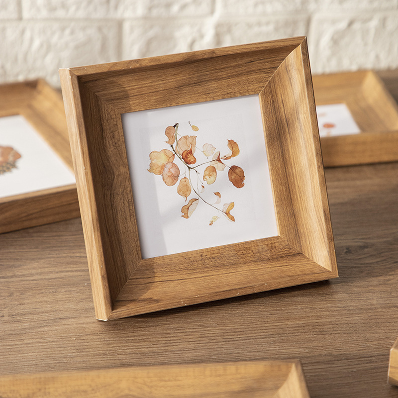 Embossed photo frame resin photo frame office desktop photo frame 10 inch simple creative rectangular photo frame wholesale