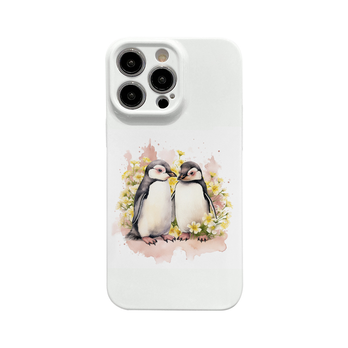 Netizen Penguin Film Couple Phone Case Niedliche Damenausgabe Originalbild_voghion.com