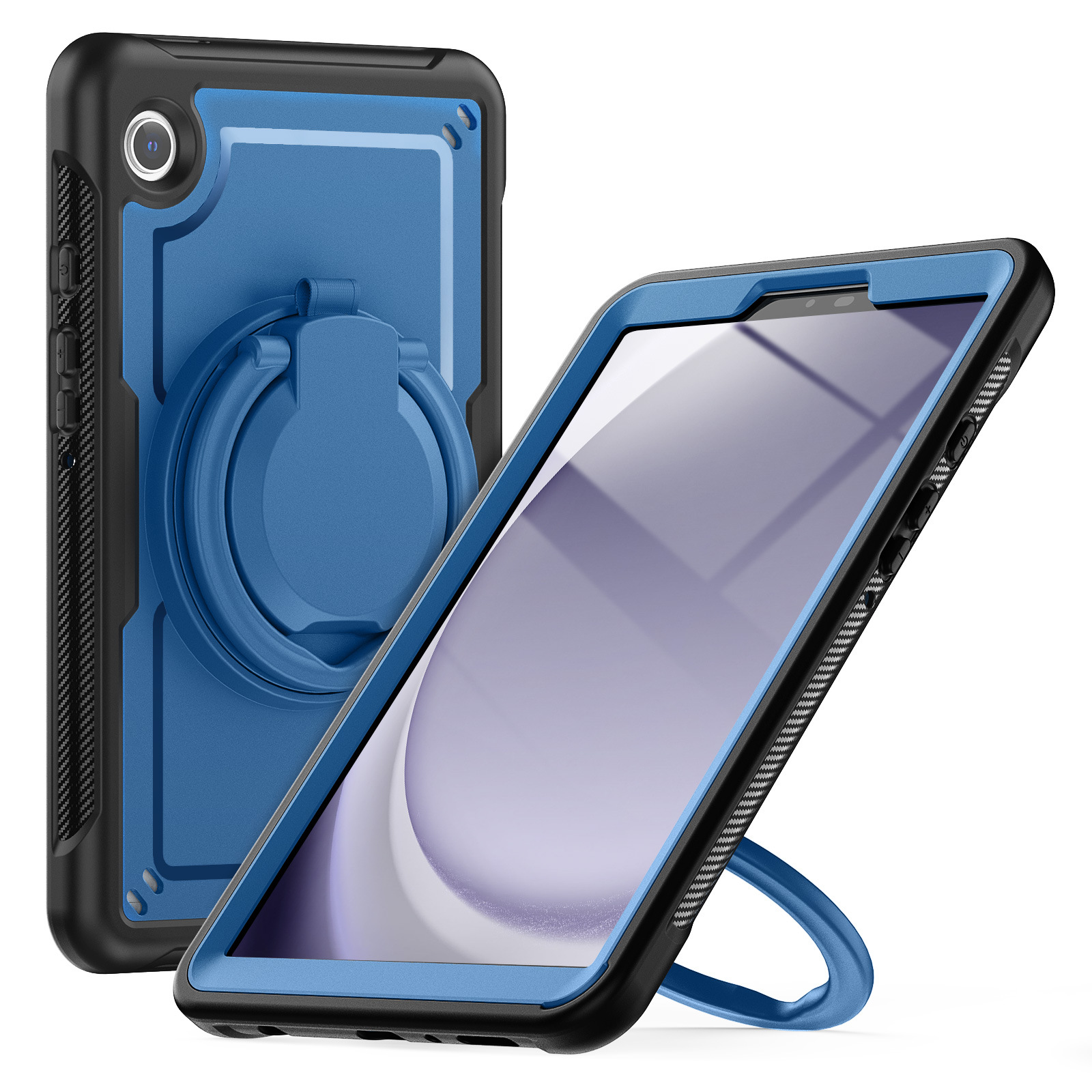 Suitable for Galaxy Samsung Tablet Taba9 Anti-Fall Protective Case 8.7inch Protective Shell Rotating Stand Portable