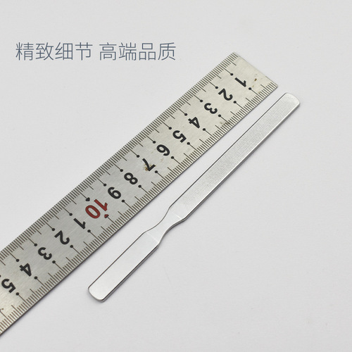 Nail file manicure double-sided file manicure tool stainless steel nail file thickened manicure file