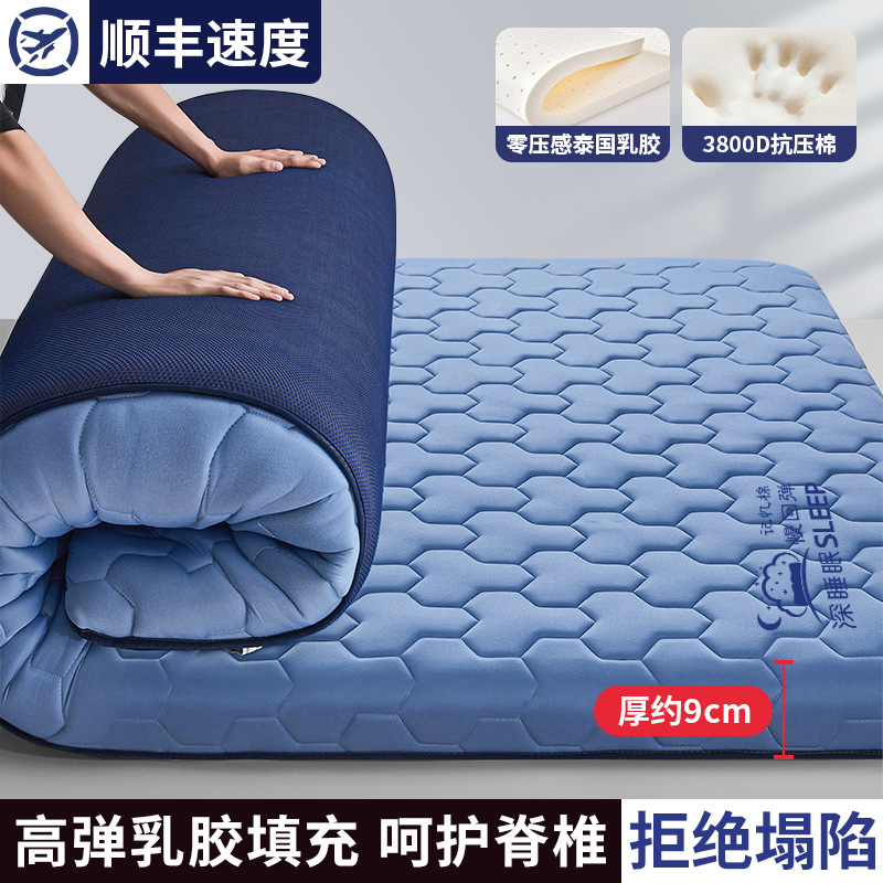 Colchón de látex cojín dormitorio cojín dormitorio dormitorio cojín de tatami individual alquiler cojín de alquiler