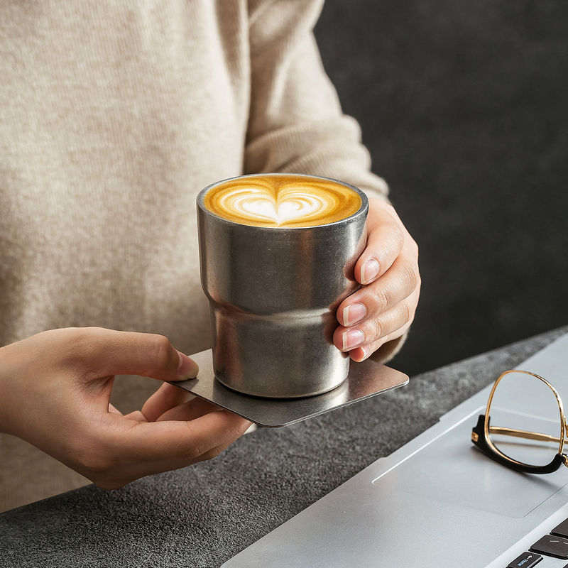 The New 2025 Model Is Particularly Beautiful, a Simple and Portable Foldable Food-Grade Stainless Steel Coffee Cup The New 2025 Model Is Particularly Beautiful, a Simple and Portable Foldable Food-Grade Stainless Steel Coffee Cup