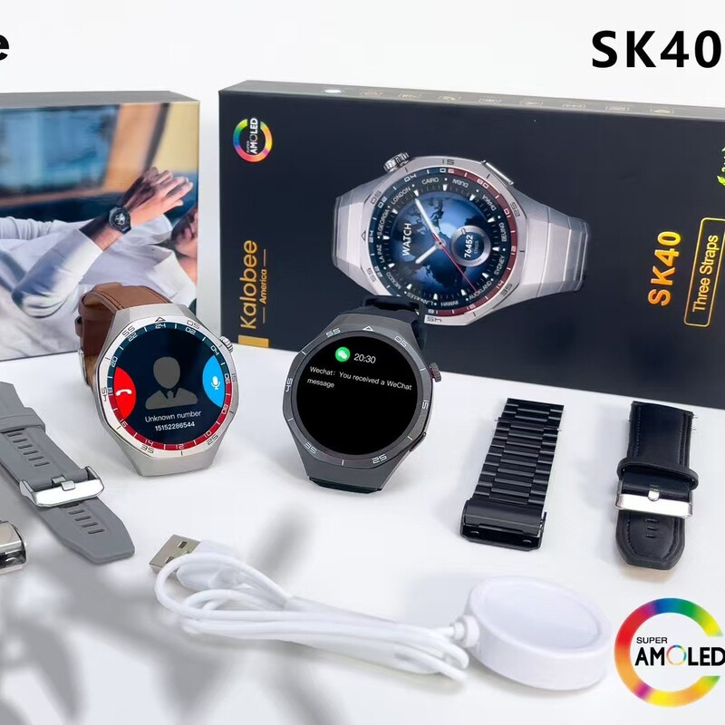 SK40 スマートウォッチ クロスボーダー ホットモデル Bluetooth 通話 GT5 シリーズ 心拍数測定 NFC 音楽 スポーツ Bluetooth 通話|undefined