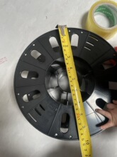 工字轮3D耗材线圈工字卷线盘电线绕盘25cm转轴线盘塑料线盘收线盘