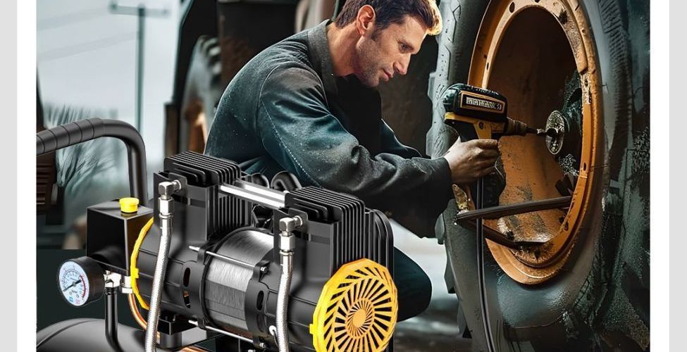 Air Compressor Air Pump Air Compression Small 220V Oil-Free Low-Noise Portable Industrial-Grade Air Pump Wholesale
