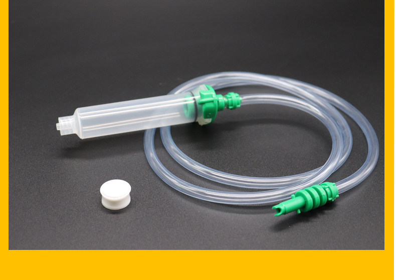 Specialized Glue Dispensing Tube for Dispensing Machines, Thickened and Enlarged, Available in Multiple Sizes from 3Cc to 500Cc, with Dispensing Needle and Piston Adapter