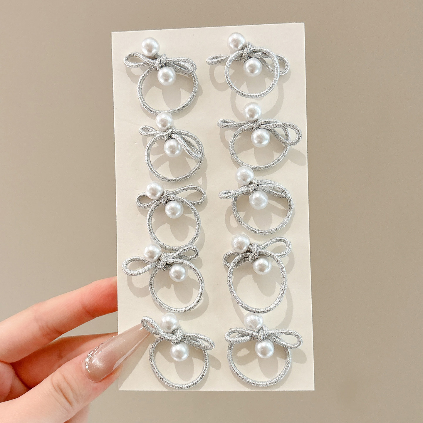 Caricatura encantadora anillo de pelo pulgar no daña el cabello de los niños correa de correa pequeña cuerda de cabello para niñas cuerda de cabello