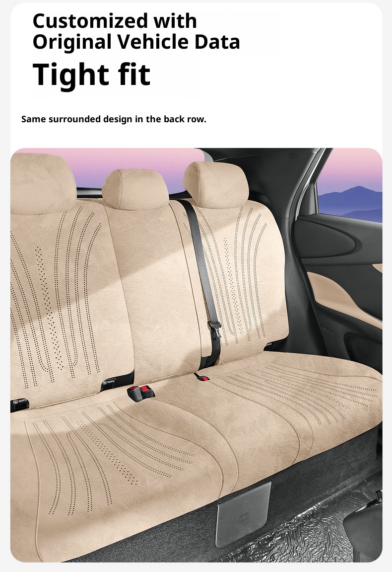 New Dolphin Smart Driving Edition Rams Saddle Car Seat Cushion Overseas Right-Hand Drive Seat Cover Cross-Border Full-Coverage Car Seat Cushion