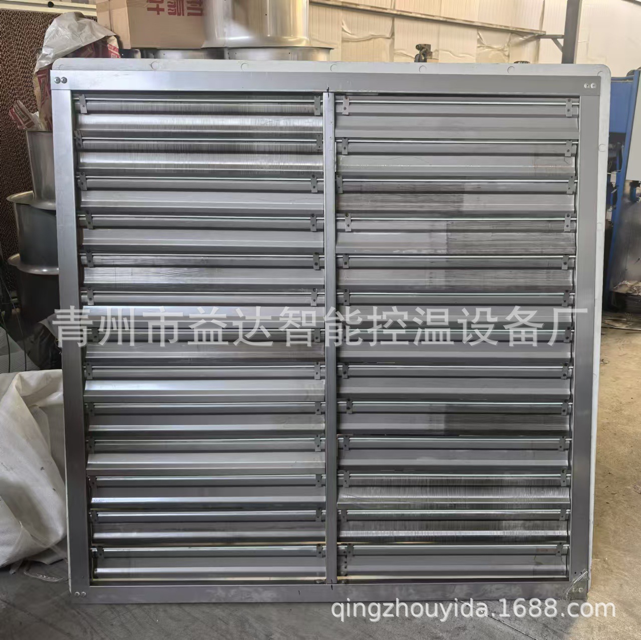 玻璃钢风机不锈钢百叶片负压风机百叶窗玻璃钢风机配件养殖厂用