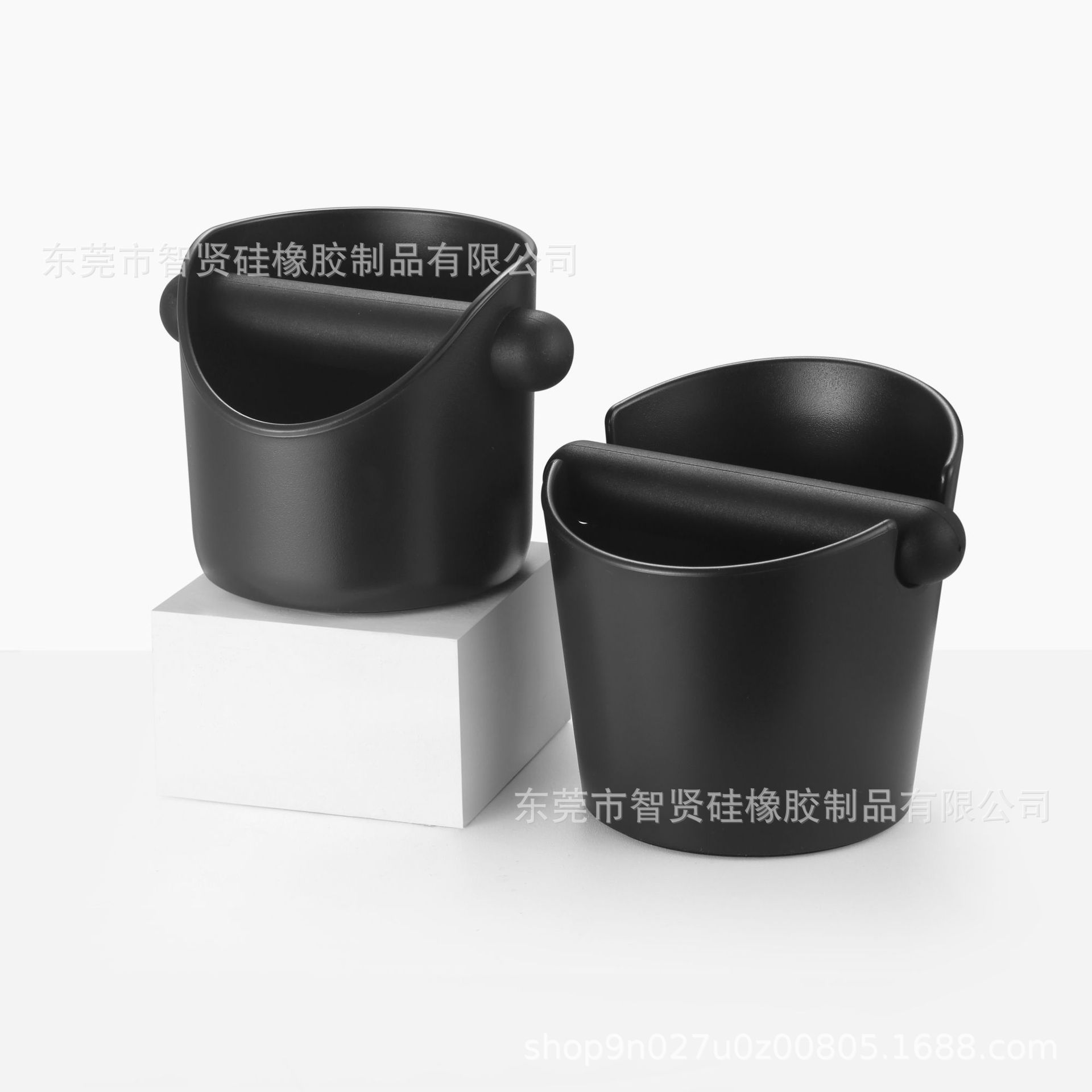 Contenedor de posos de café de plástico ABS, el más vendido de Amazon para uso doméstico, compatible con máquinas de espresso, herramienta de almacenamiento para mostrador de bar. image 3