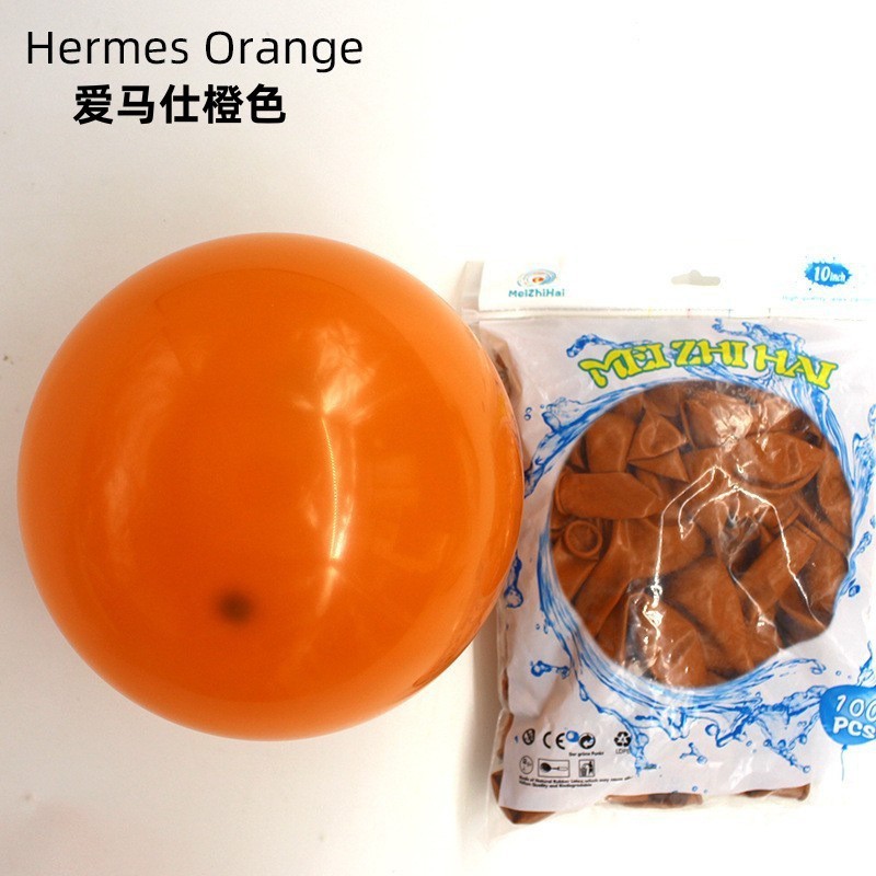 Globo mate personalizado de 10 pulgadas engrosado decoración de la sala de bodas decoración de la fiesta de cumpleaños globo de impresión de Navidad al por mayor