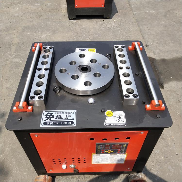 Máquina de doblar barras de acero totalmente automática barra de acero redonda de acero roscada barra de acero dobladora de barra de acero pequeña máquina de doblar barra de acero
