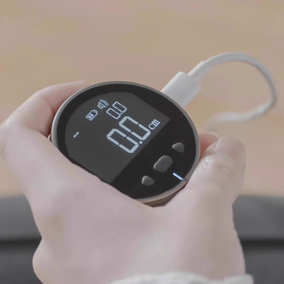 Duke pequeño Q HD LCD 8 funciones de litio larga duración ligera y portátil instalado en el hogar regla electrónica industrial