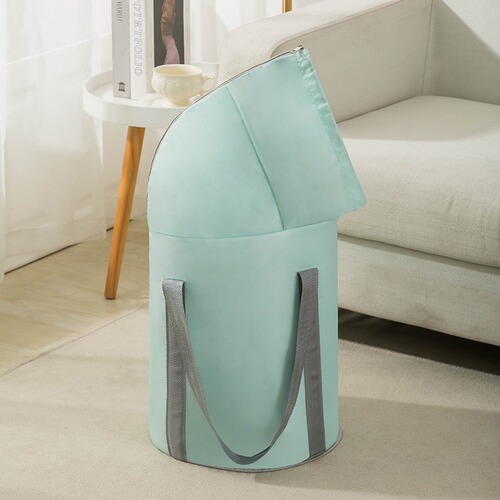 Home Foldable Adult Knee-Sized Foot Soaking Tub Student Dorm Portable Foot Soaking Bag Travel Thick Steaming Tub