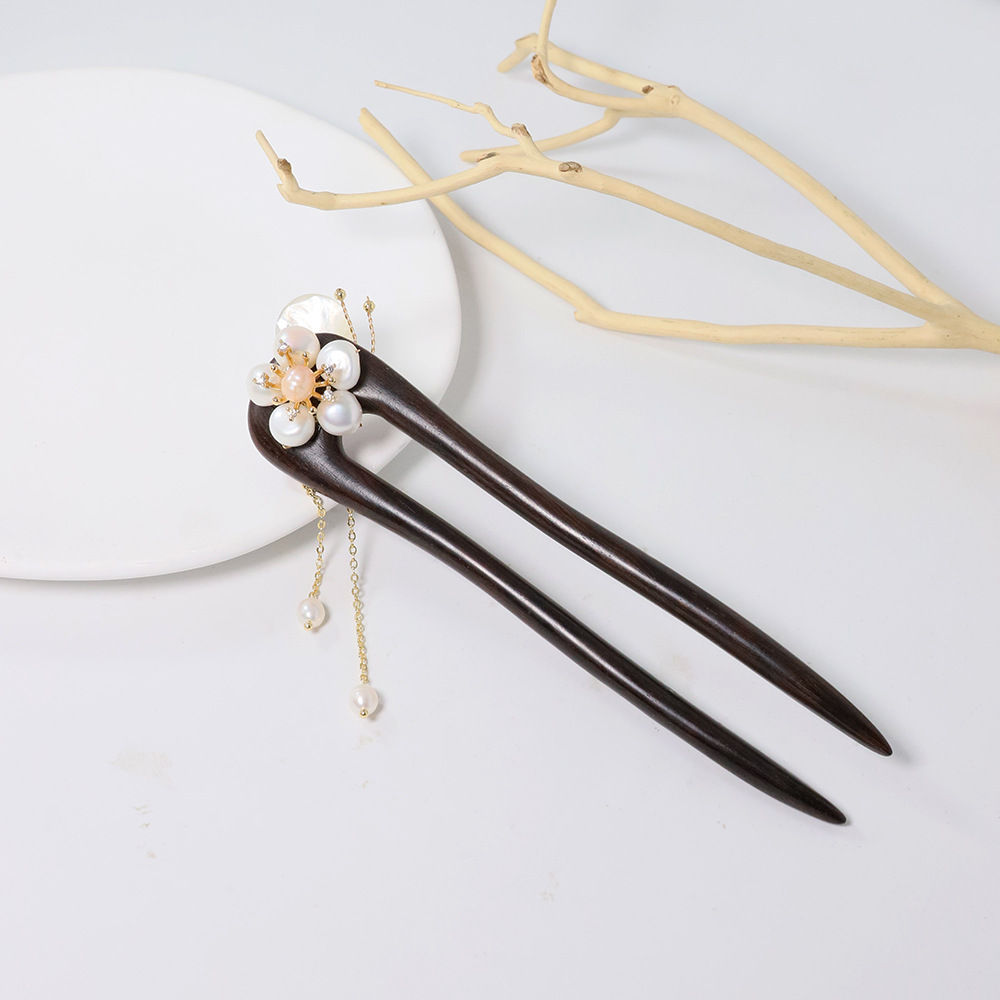 Antiguo estilo fluido de pellizco para mujeres de alto nivel estilo de vestimenta china nuevo estilo chino pellizco de madera paso pellizco pellizco al por mayor