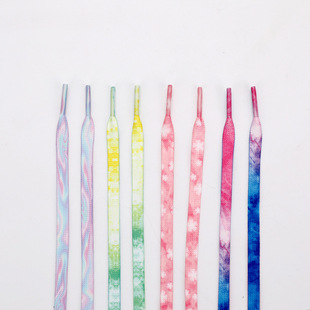 25 Years New Shoelaces Adapted to Air Force One Af1 Dream Color Pattern Gradient Dream Shoelaces Wholesale Customization