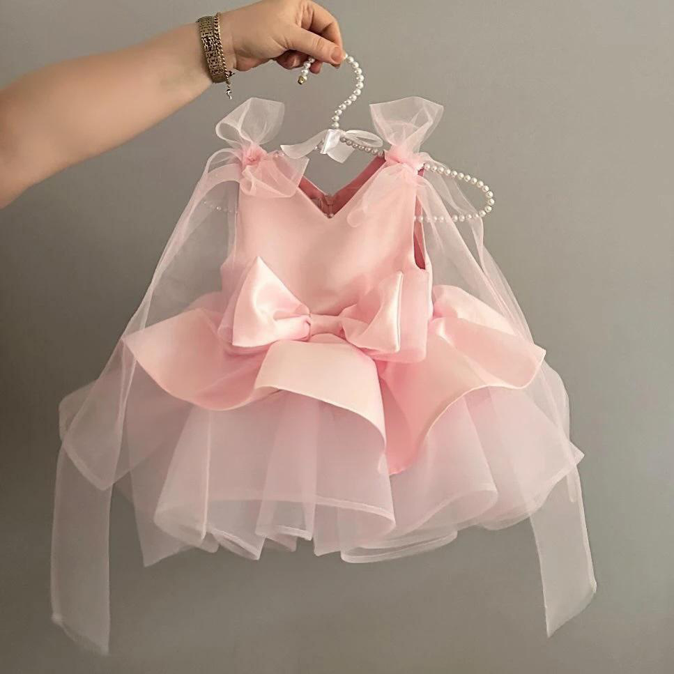 Vestido de princesa para niña para fiesta de cumpleaños_voghion.com