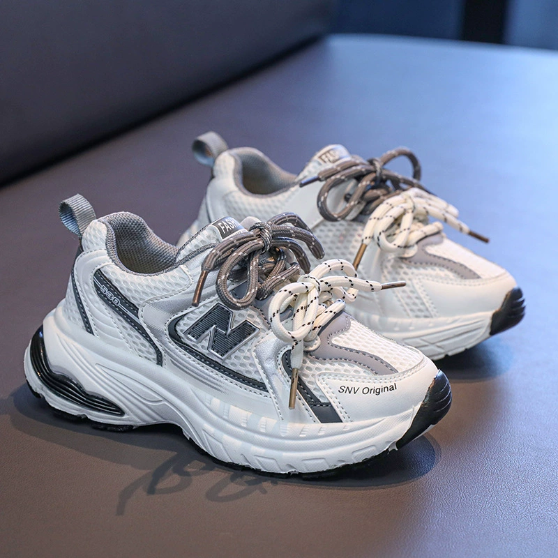Trend children's demi-season sports shoes for boys, breathable footwear, trend of season