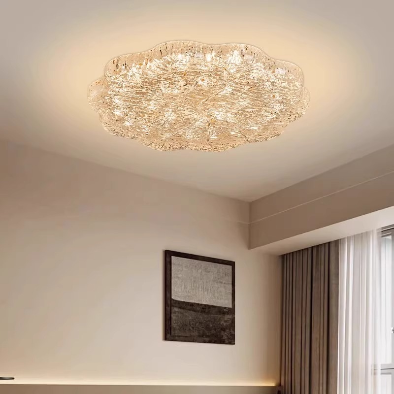 Lámpara de techo de dormitorio Lámpara de habitación principal de sensación premium retro americano