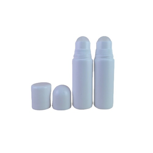 Wholesale plastic rolling ball bottle 50ml sub-bottle essential oil bottle antiperspirant perfume liquid packaging bottle 30ml rolling ball bottle