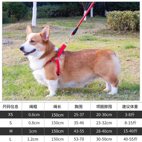 Pet leash batch EVA reflective dog leash 1.5m Teddy Ke fund dog chain dog leash