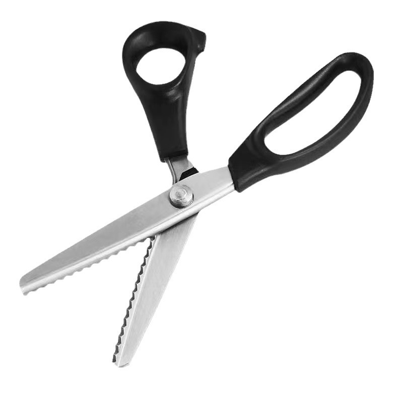 Tijeras de encaje de tela tijeras de muestra de tela tijeras de diente de onda Sierra de diente de perro tijeras de patrón de tela tijeras de sastre fábrica al por mayor