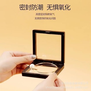 Transparent PE film display box suspension packing box jewelry box bracelet jewelry bracelet box gift box