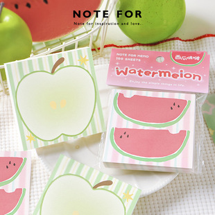 NOTE FOR 100 Notes Kirakira Land Korean Ins Fresh and Cute Student Notes