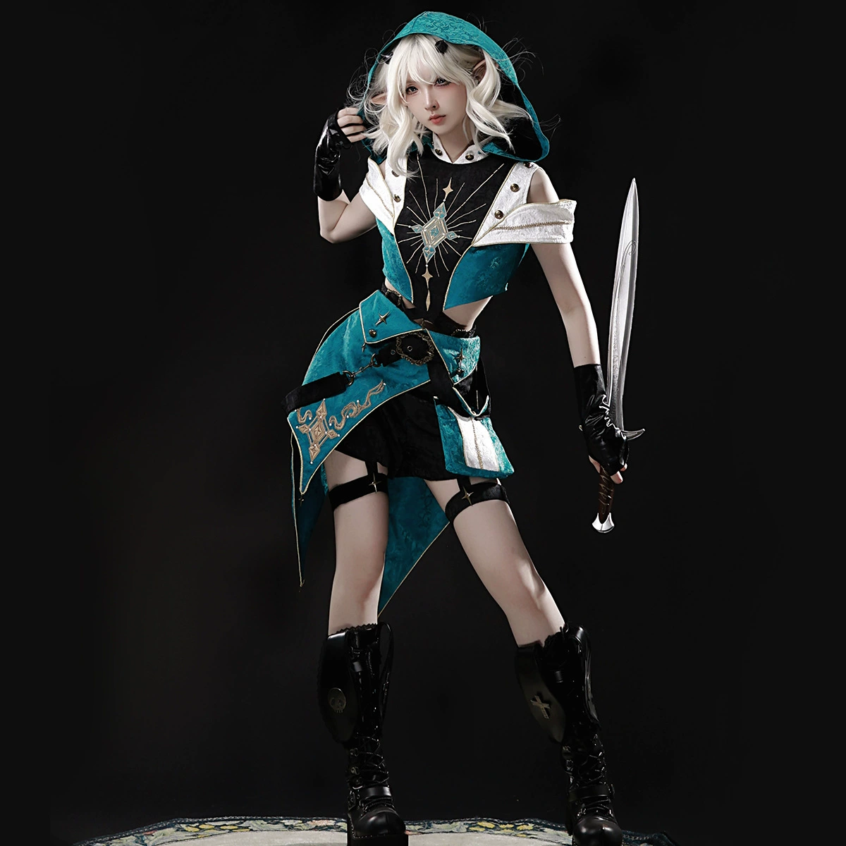 Оригинальный комплект Xiongdoujiang Traveler Outfit: женский топ-жакет и брюки в стиле Лолита для повседневной носки, милый комплект 7303