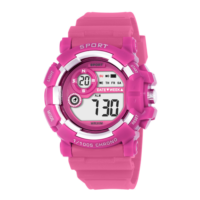 Estudiantes de luz nocturna multifunción relojes electrónicos al aire libre relojes de pulsera de alarma de niños relojes electrónicos fabricantes mayoristas