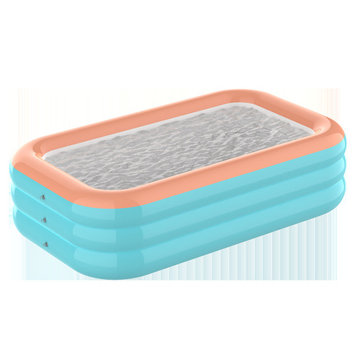 Inflatable swimming pool for infants and toddlers, rectangular pool, children's home use, portable, large size, for adults and children to bathe