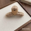 5#Dark Coffee-Khaki Heart-11cm